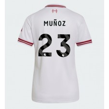 Liverpool Victor Munoz #23 Bortedrakt Kvinner 2026-27 Kortermet